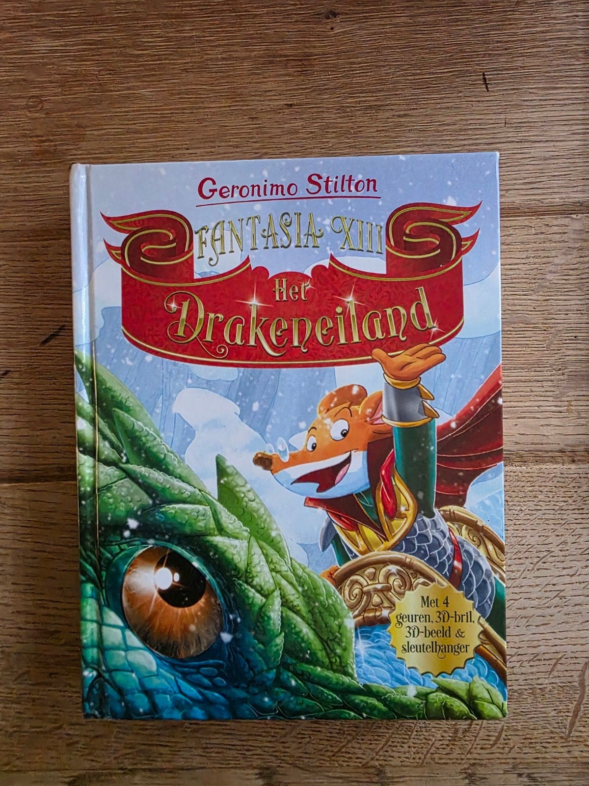 Geronimo Stilton Het Drakeneiland, Ophalen of Verzenden, Zo goed als nieuw
