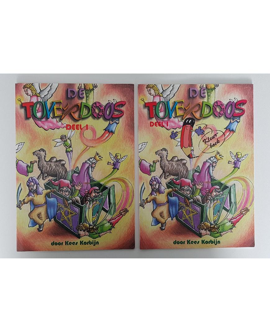 de Toverdoos deel 1 leesboek + kleurboek, Boeken, Kees Korbijn, Fictie algemeen, Nieuw, Ophalen of Verzenden
