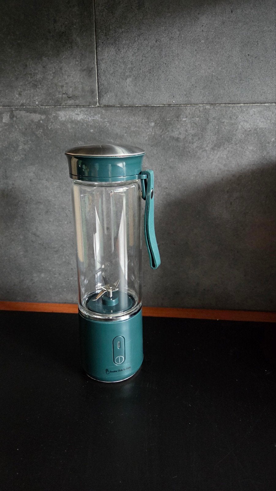 Blendify Glazen Smoothie Blender 500ml - Draagbare Blender, Witgoed en Apparatuur, Ophalen of Verzenden, Zo goed als nieuw, Blender to go
