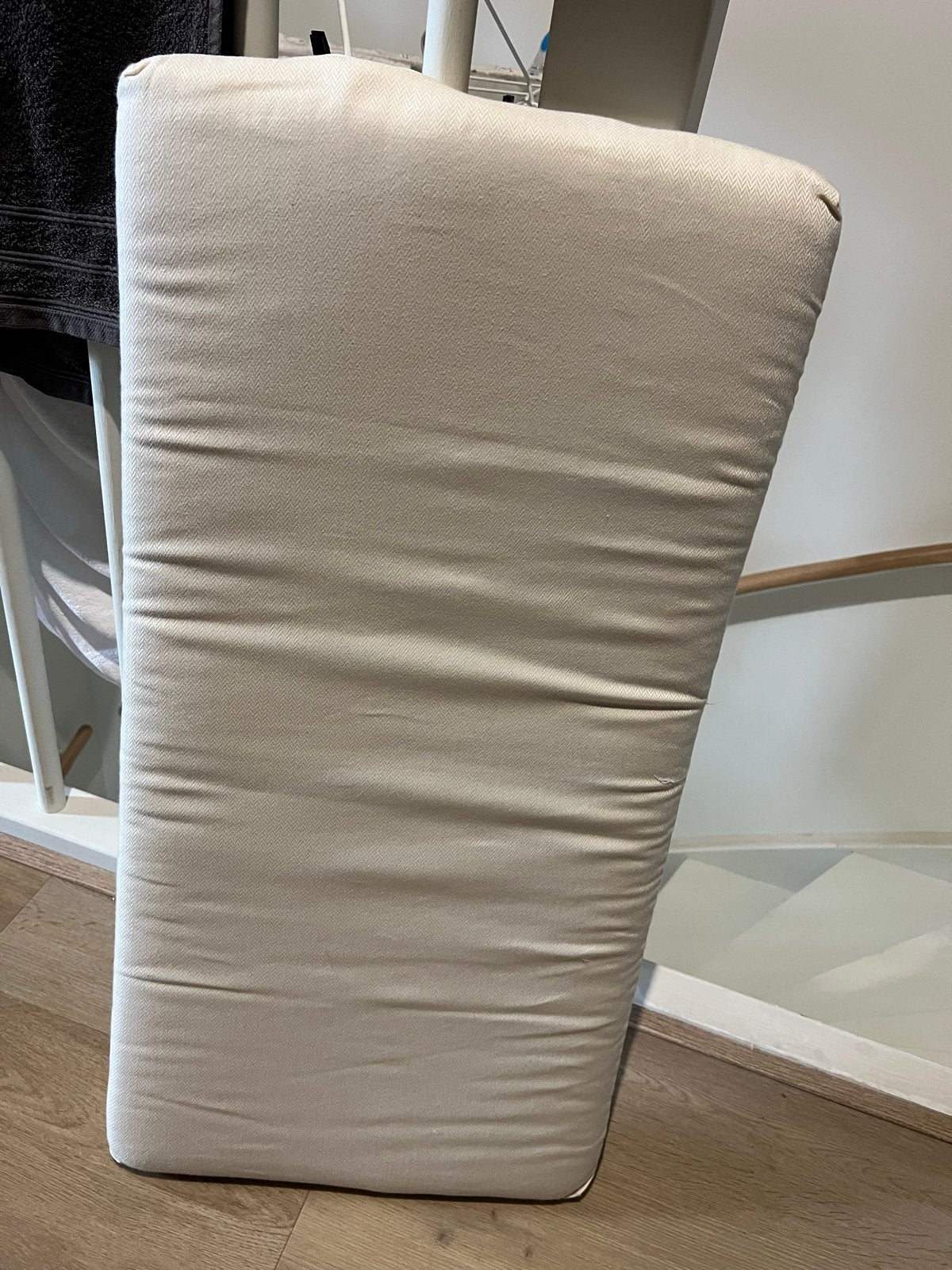 Baumberger wiegmatras 80x40 -  kokos natuurlatex, Ophalen, 190 cm of minder, Zo goed als nieuw, Matras