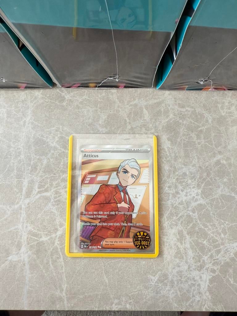 Atticus 134/131 prismatic evolutions, Ophalen of Verzenden, Zo goed als nieuw