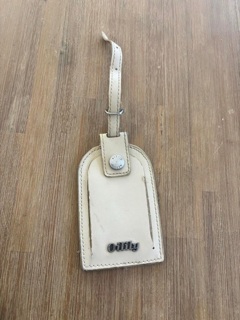 Oilily Bagagelabel - beige, Sieraden, Tassen en Uiterlijk, Tassen | Reistassen en Weekendtassen, Gebruikt, Beige, Minder dan 40 cm