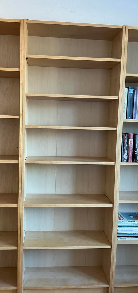 Billy boekenkast 60 cm, Huis en Inrichting, Kasten | Boekenkasten, Ophalen, Met plank(en), Gebruikt, 200 cm of meer
