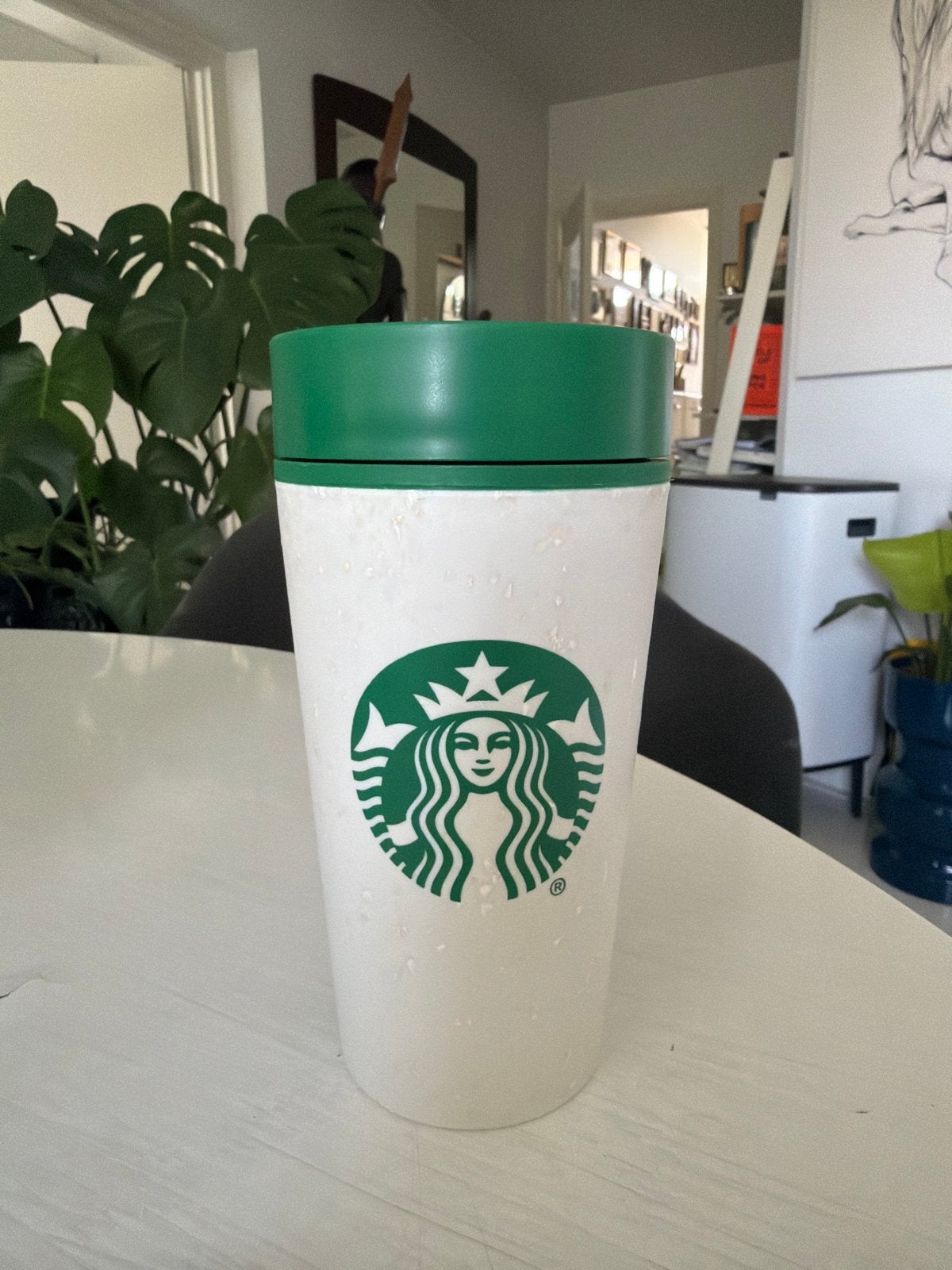 Starbucks Circulair & Co. Herbruikbare Koffiebeker, Overige typen, Kunststof, Ophalen of Verzenden, Zo goed als nieuw