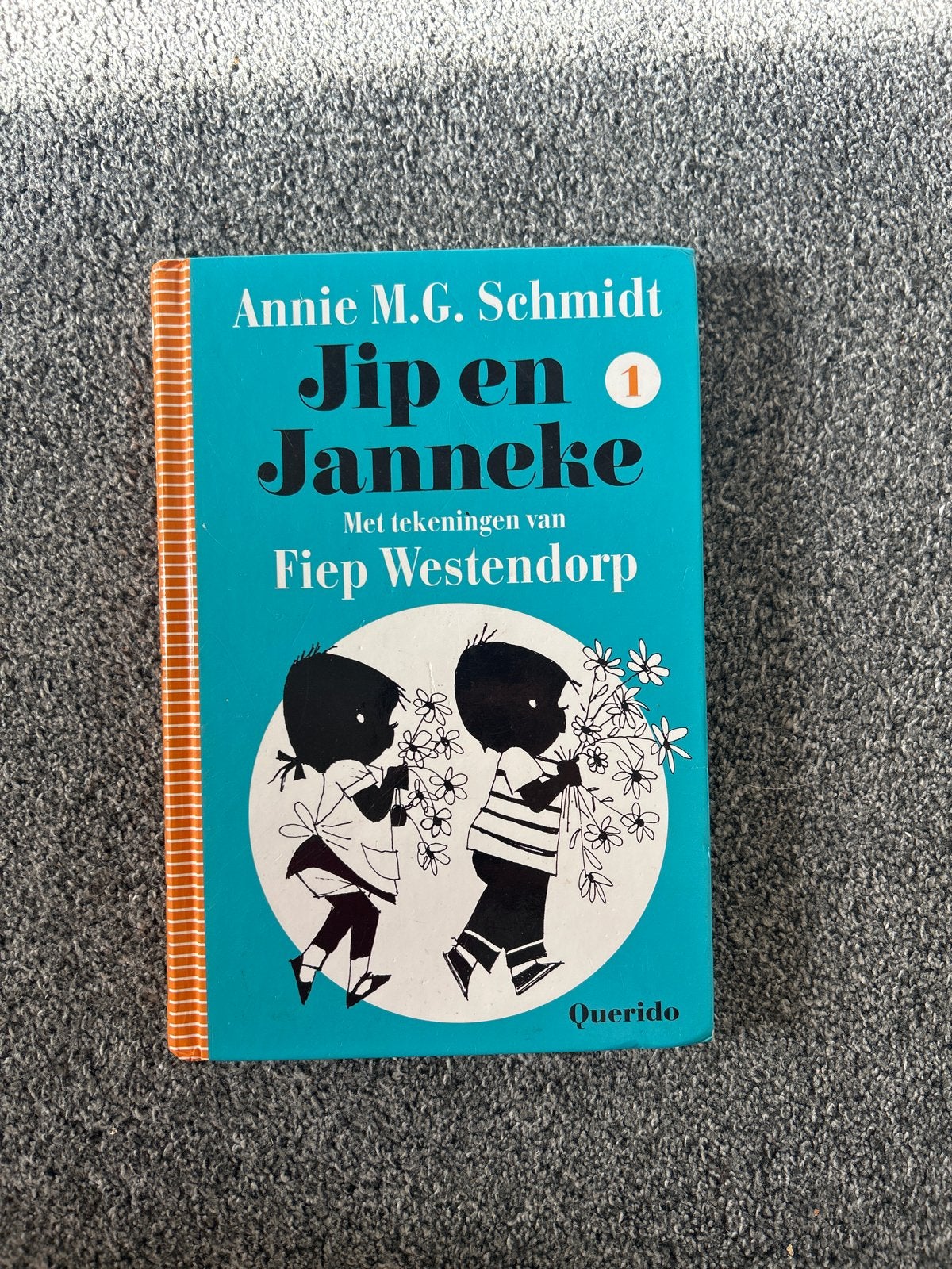 Jip en Janneke deel 1 - Annie M.G. Schmidt, Ophalen of Verzenden, Gelezen, Fictie algemeen