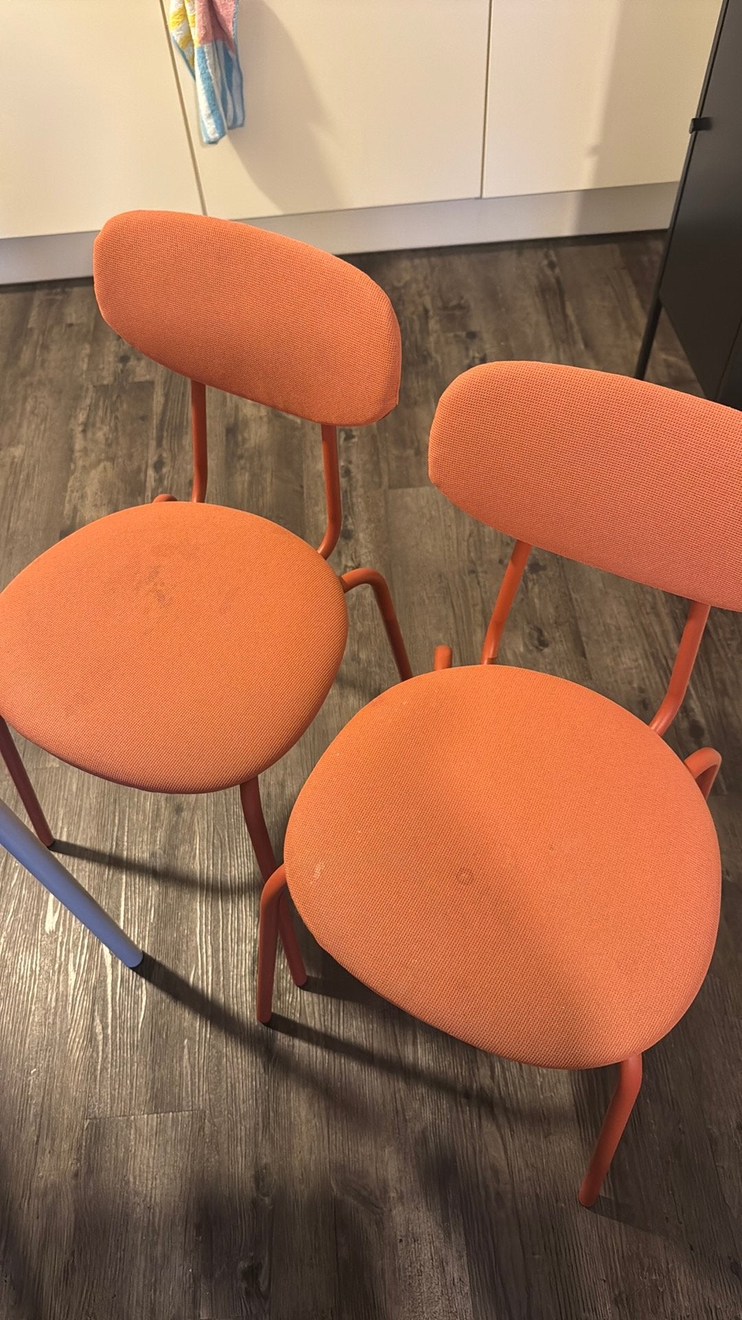 IKEA Ostano two chairs/stoelen, Ophalen, Gebruikt, Hout