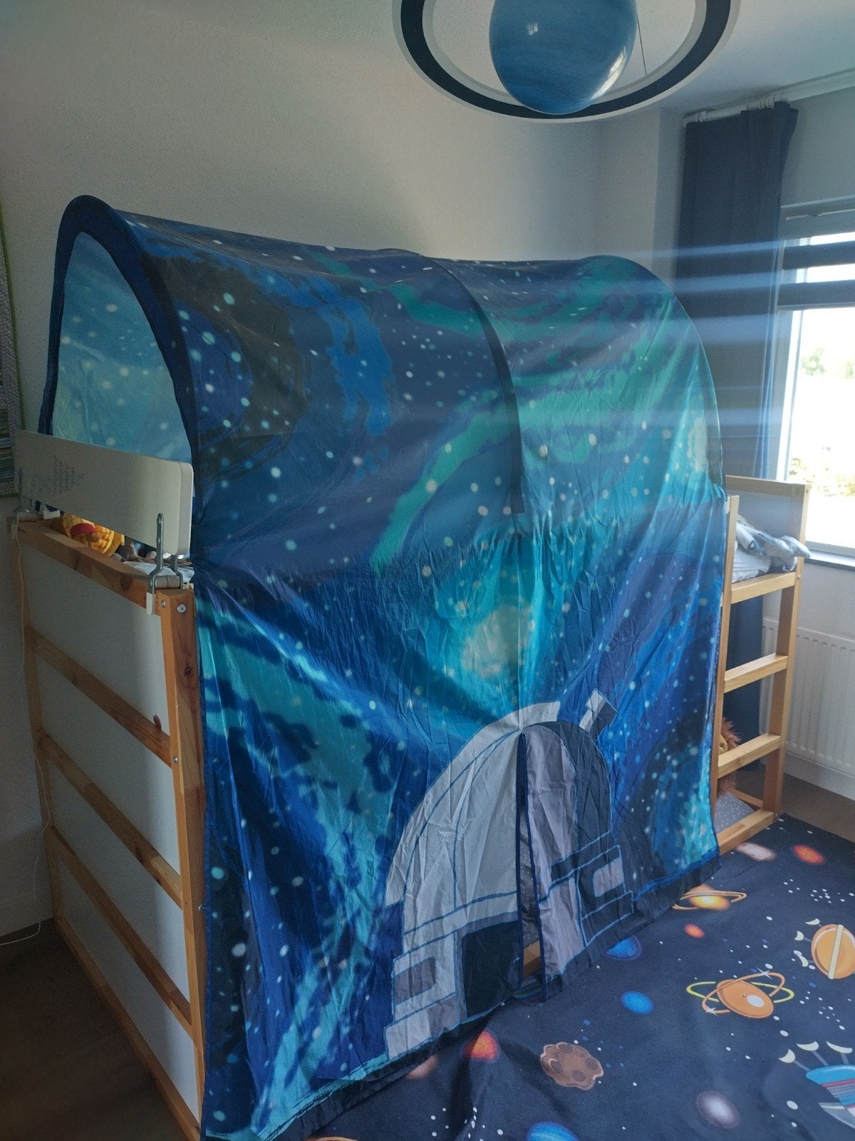 Bedtent Ikea kura, Ophalen, 85 tot 100 cm, Gebruikt, Hoogslaper of Stapelbed