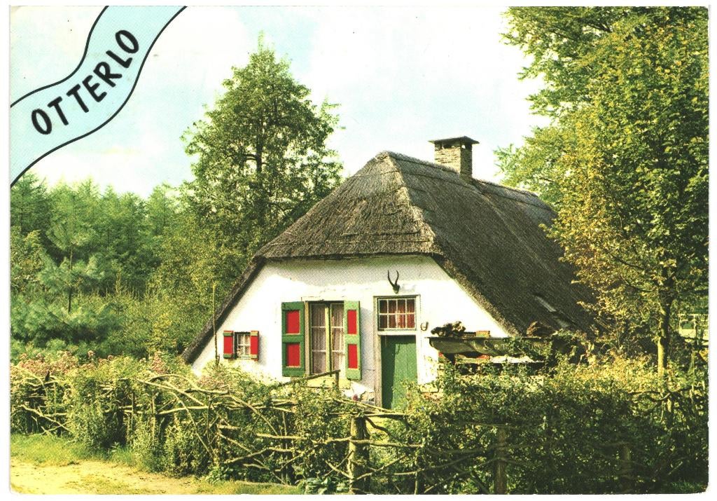 993269 Otterlo 1081 Gld Boerderijtje Gelopen, Ophalen of Verzenden, 1980 tot heden, Gelopen, Gelderland