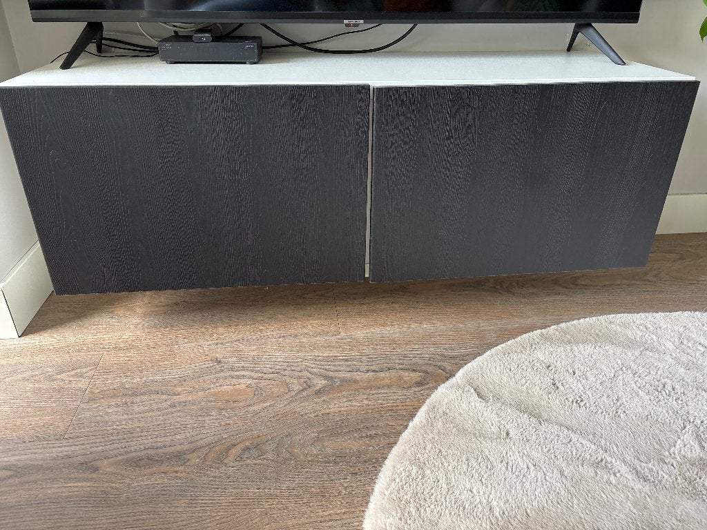 IKEA Besta tv kast, Huis en Inrichting, Kasten | Televisiemeubels, Ophalen, 100 tot 150 cm, Zo goed als nieuw, Minder dan 100 cm