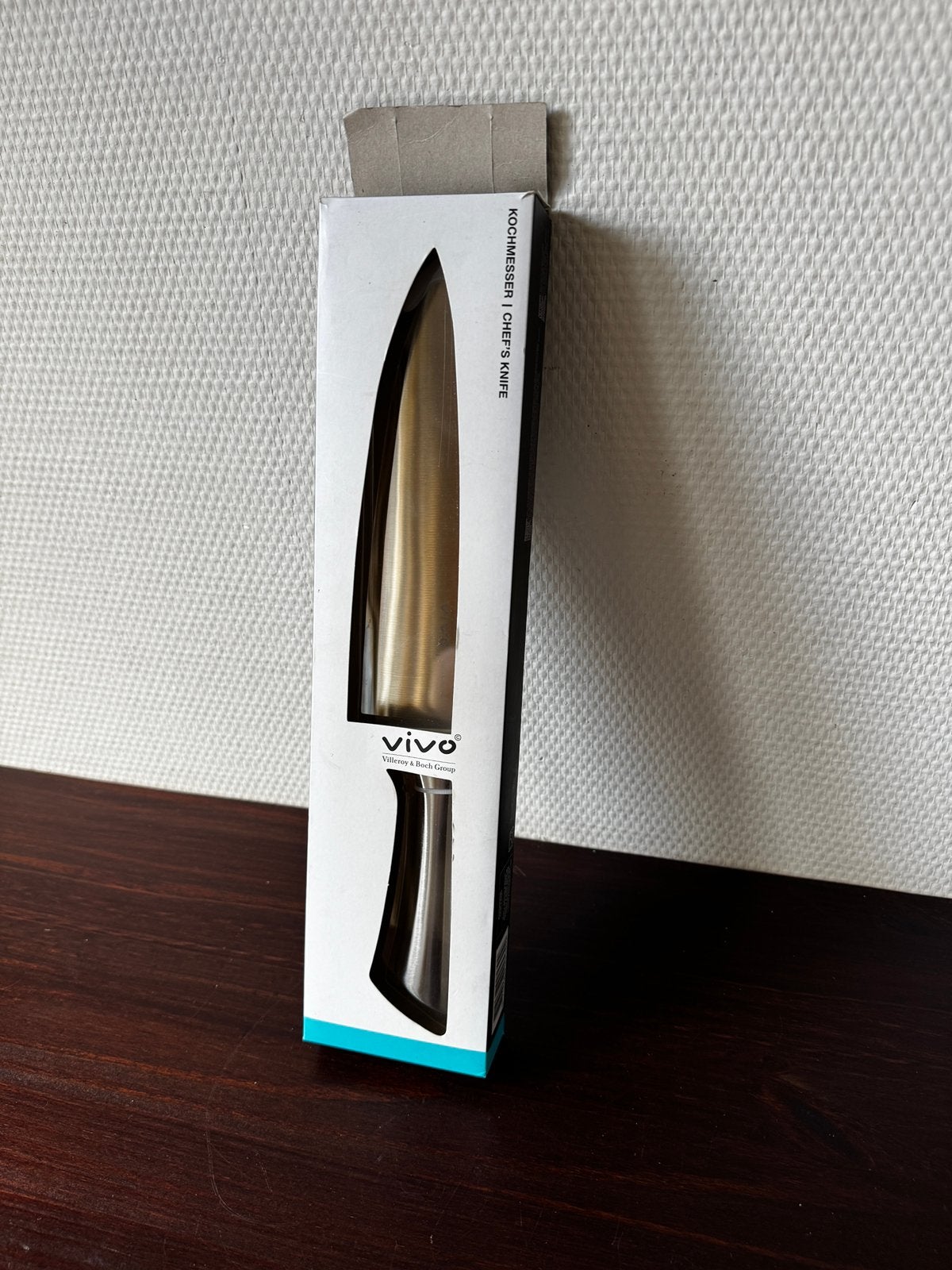 NIEUW Vivo Koksmes, Scherp Mes, AH Spaaractie Chef's Knife, Ophalen of Verzenden, Nieuw