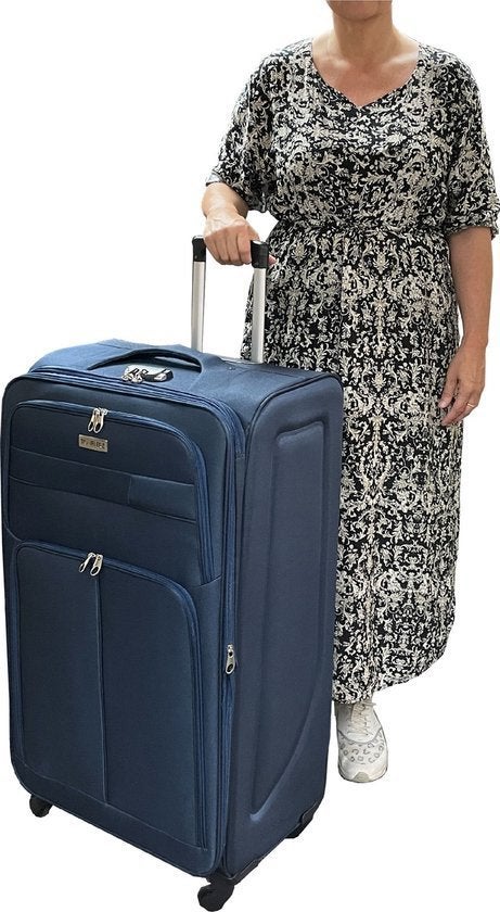 Dubai Abudabi Handbagage Koffer 70cm 65 Liter nu 44,99 op=op, Wieltjes, Hard kunststof, 45 tot 55 cm, Nieuw
