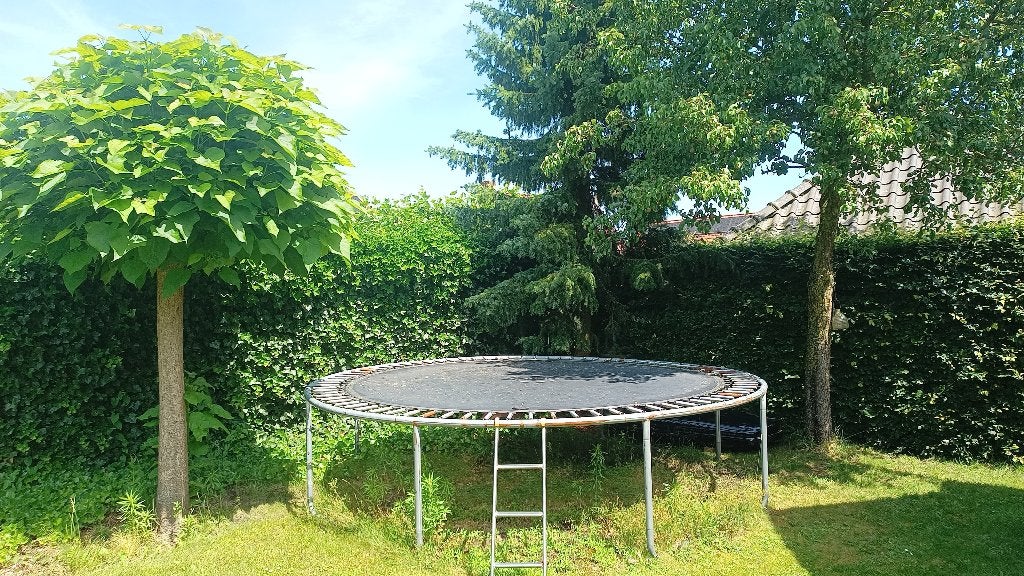Trampoline, Ophalen, Gebruikt