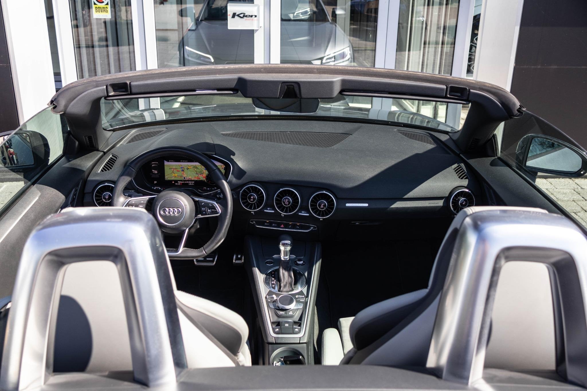 Audi TT Roadster 2.0 TFSI Quattro 230 pk Pro Line +, Auto's, Audi, Gebruikt, Euro 6, 4 cilinders, Leder