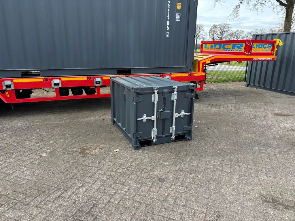Opslagcontainer zeecontainer, Ophalen