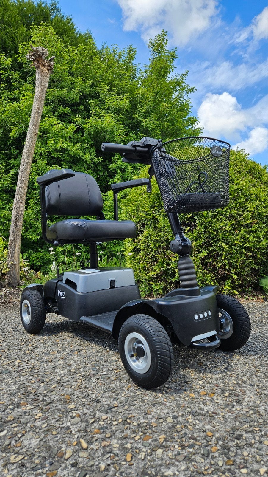 Scootmobiel Life &Mobility Vivo4, deelbare reis scootmobiel, Ophalen, Inklapbaar, Zo goed als nieuw, Elektrische rolstoel