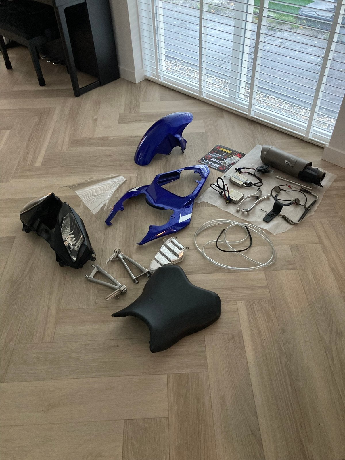 Yamaha R6 Onderdelen, Ophalen, Gebruikt