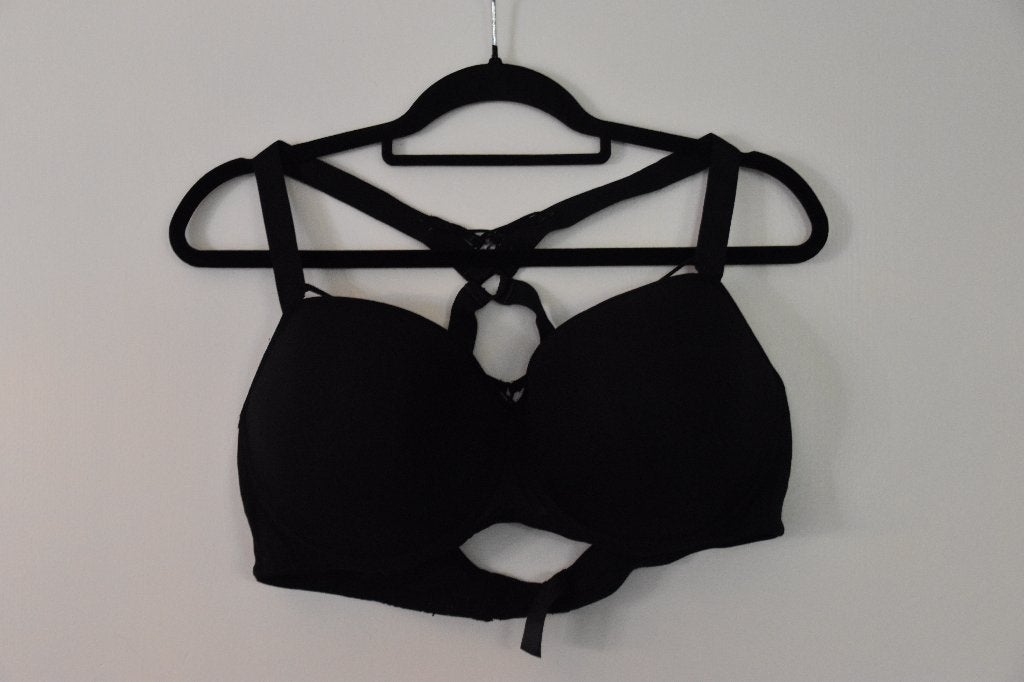 zwarte bh Marlies Dekkers mt 90 E, gedragen maar nog prima!, Kleding | Dames, Ondergoed en Lingerie, Marlies Dekkers, Ophalen of Verzenden