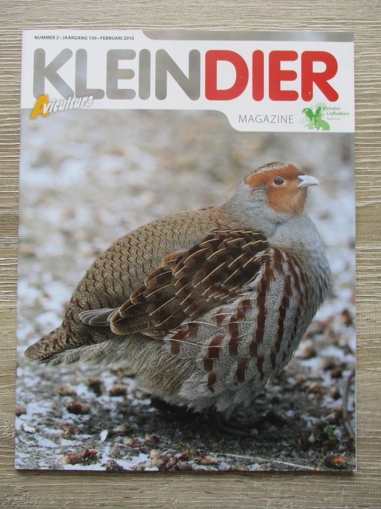 Kleindier magazine nr. 2 jaargang 130 februari 2016, Ophalen of Verzenden, Gelezen, Honden