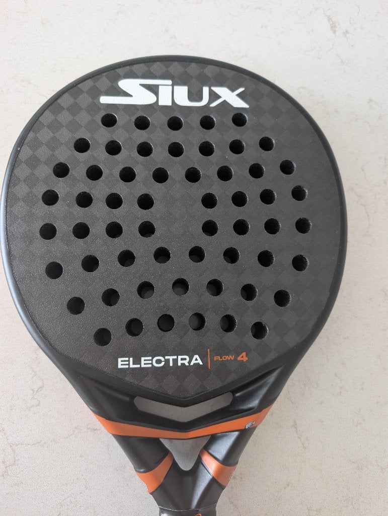 Siux electra flow 4 padelracket, Ophalen, Zo goed als nieuw, Padelracket