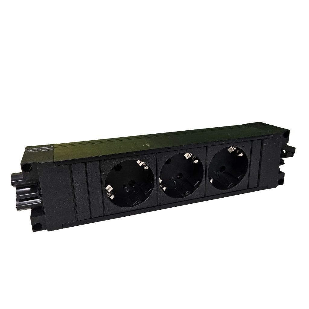 Bachmann contactblok 3-voudig stopcontact - 336.600 - STEP, Niet ingevuld, Gebruikt, Niet ingevuld, Niet ingevuld