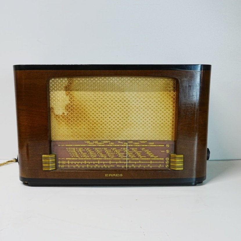 Vintage erres buizenradio type ky 515 uit 1951., Ophalen, Gebruikt, Radio
