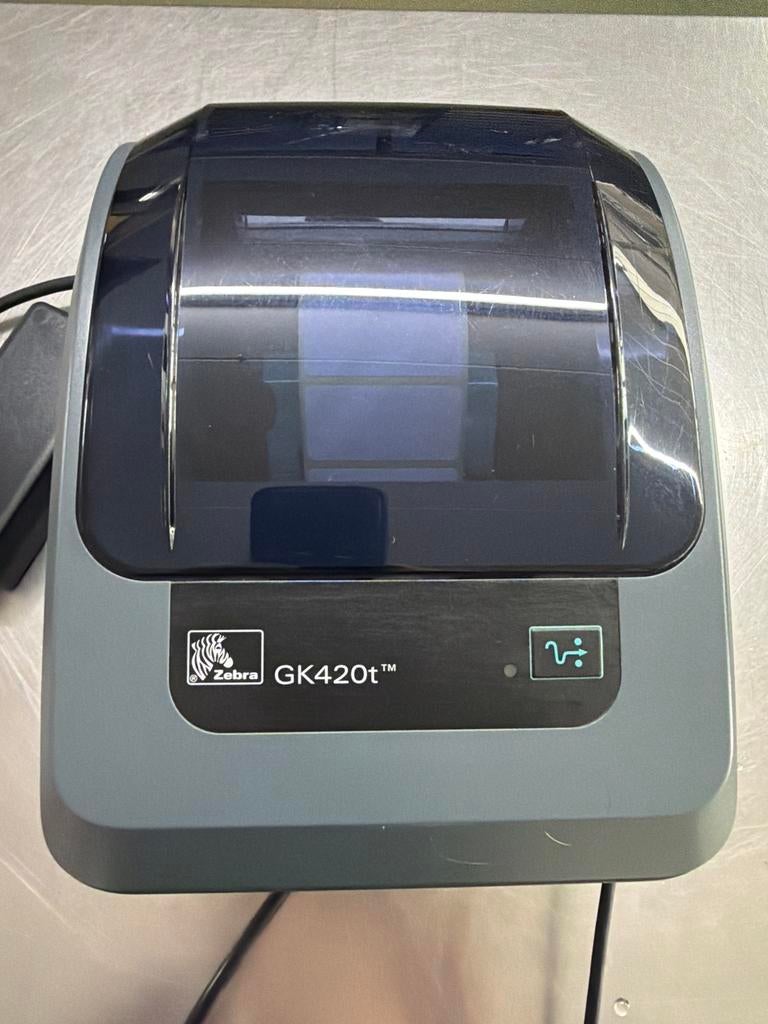 Zebra GK420t Labelprinter - Thermische Transfer Printer nr12, Computers en Software, Labelprinters, Ophalen of Verzenden, Zo goed als nieuw