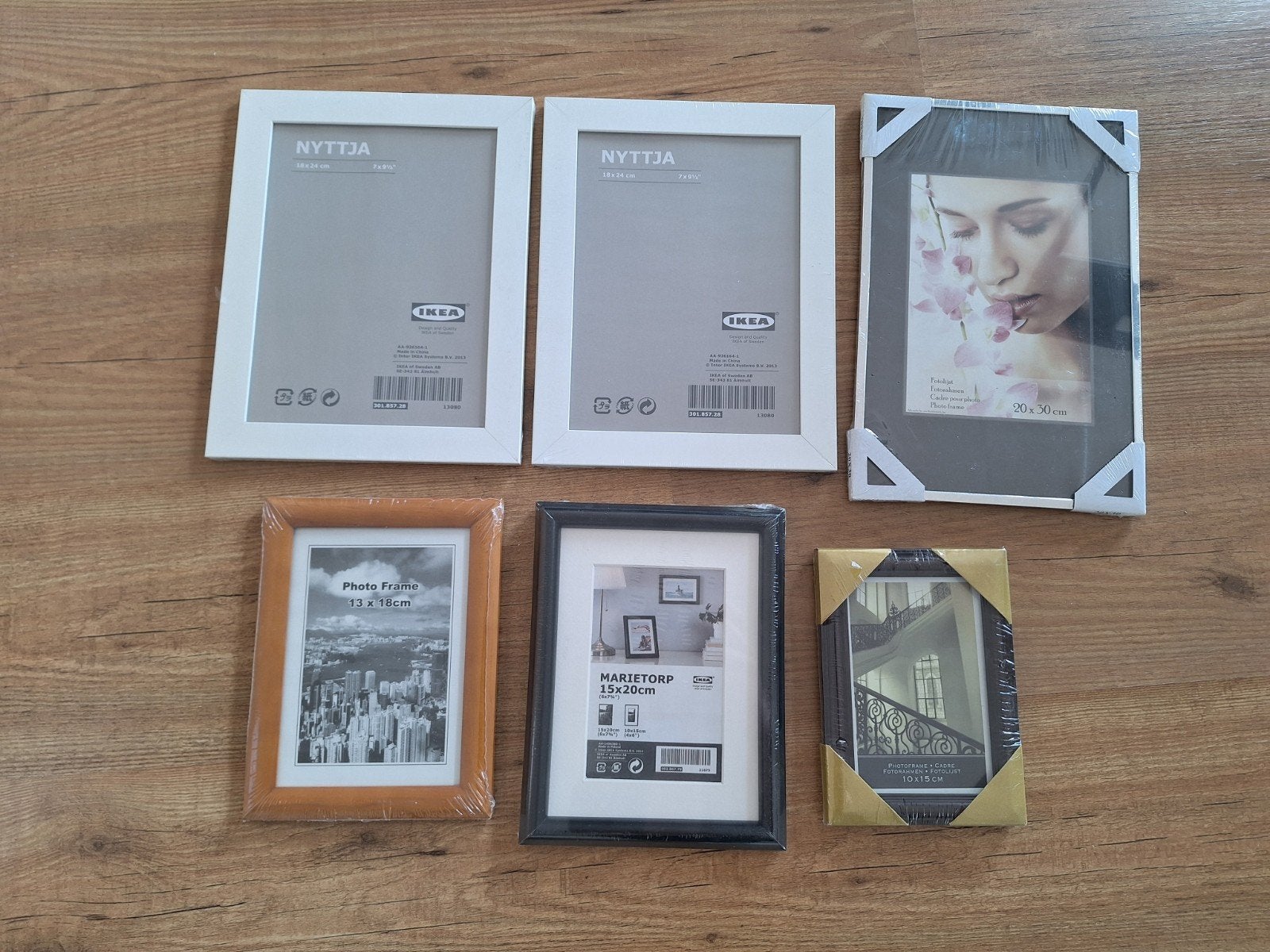 Verschillende fotolijsten (nieuw in verpakking), Audio, Tv en Foto, Ophalen of Verzenden, Nieuw, Standaard fotolijst