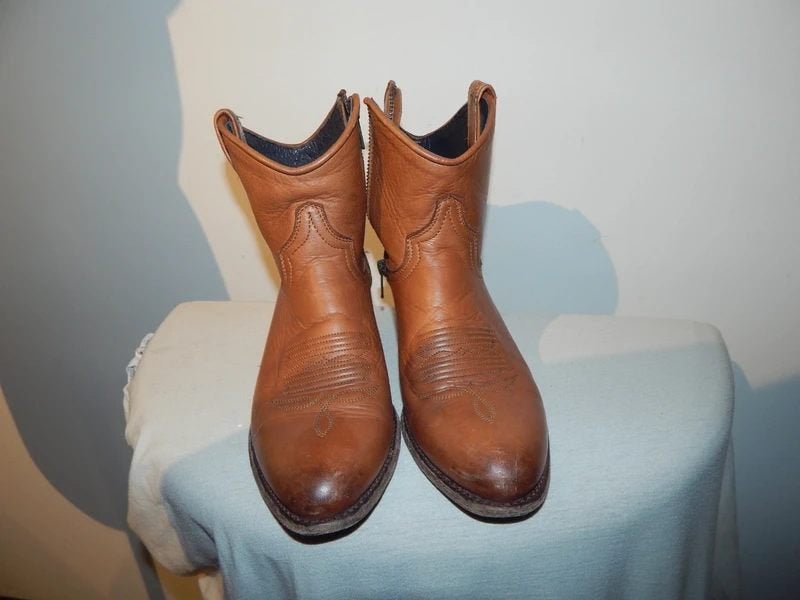 Sendra bruine leren enkel laarsjes cowboy look trendy 37, Kleding | Dames, Schoenen, Sendra, Bruin, Verzenden, Lage of Enkellaarzen