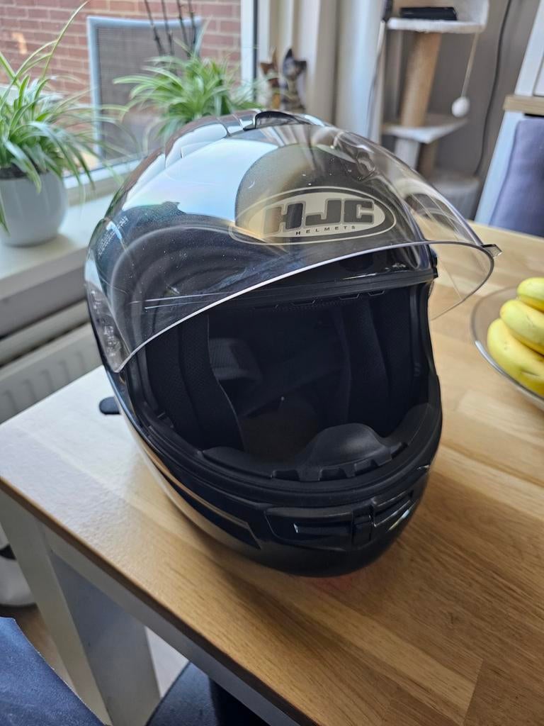 HJC Systeemhelm - Zwart, Motoren, Ophalen of Verzenden