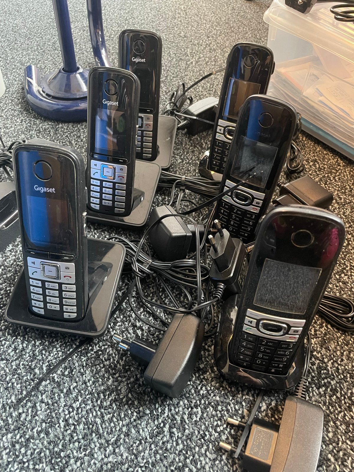 6x Gigaset vaste telefoons voor k kantoor, Ophalen of Verzenden, Gebruikt, 4 handsets of meer
