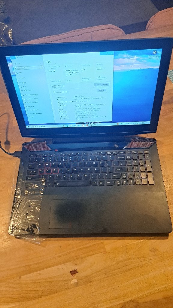 Lenovo laptop Y700 15ISK, Ophalen, Met videokaart, 2 tot 3 Ghz, 8 GB