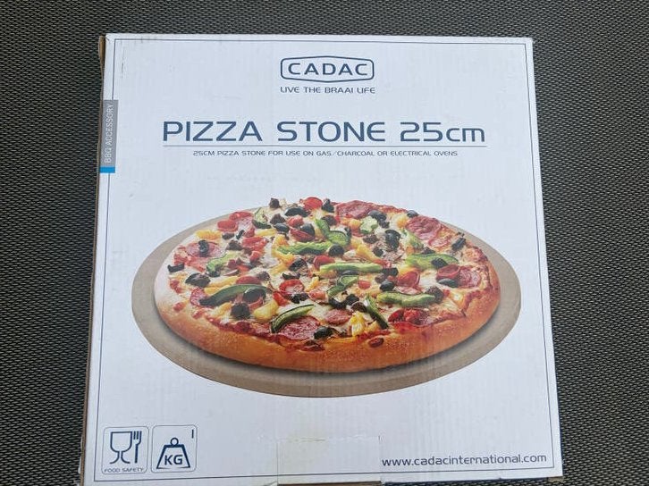 Cadac Pizzasteen 25 cm - Voor perfecte pizza's, Ophalen of Verzenden, Nieuw