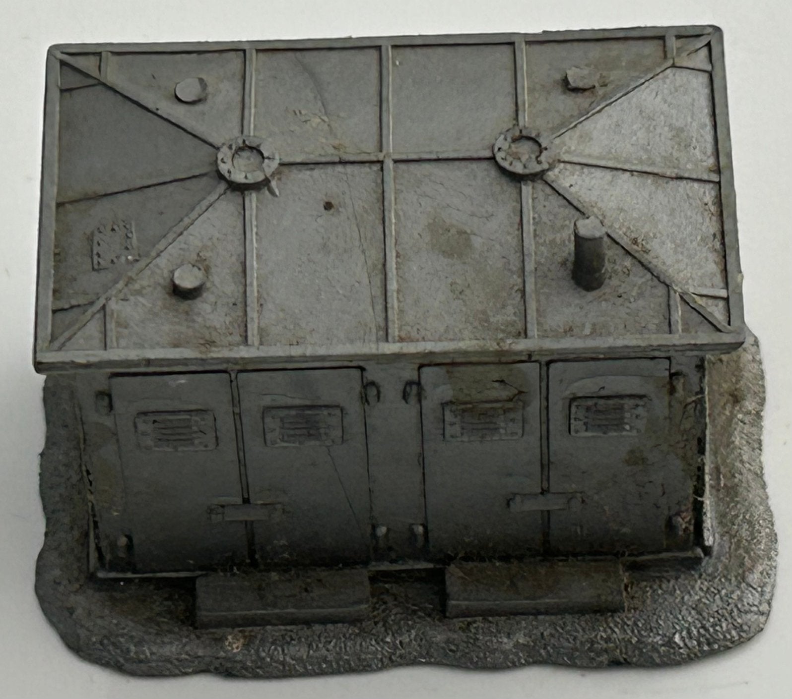 Grijze Stroomkast / Elektronische Meterkast (Modelbouw), Ophalen of Verzenden, Gebruikt, Brug, Tunnel of Gebouw
