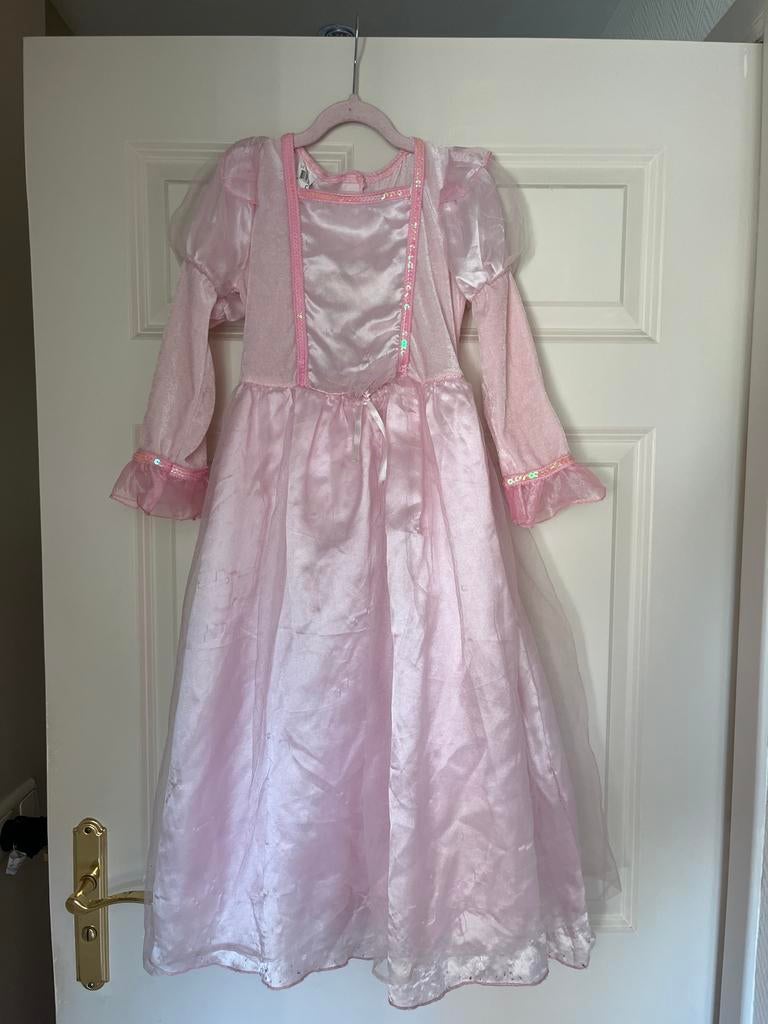 Prinsessenjurk Roze - Perfect voor kleine prinsesjes, Ophalen, Gebruikt, 110 t/m 116, Meisje