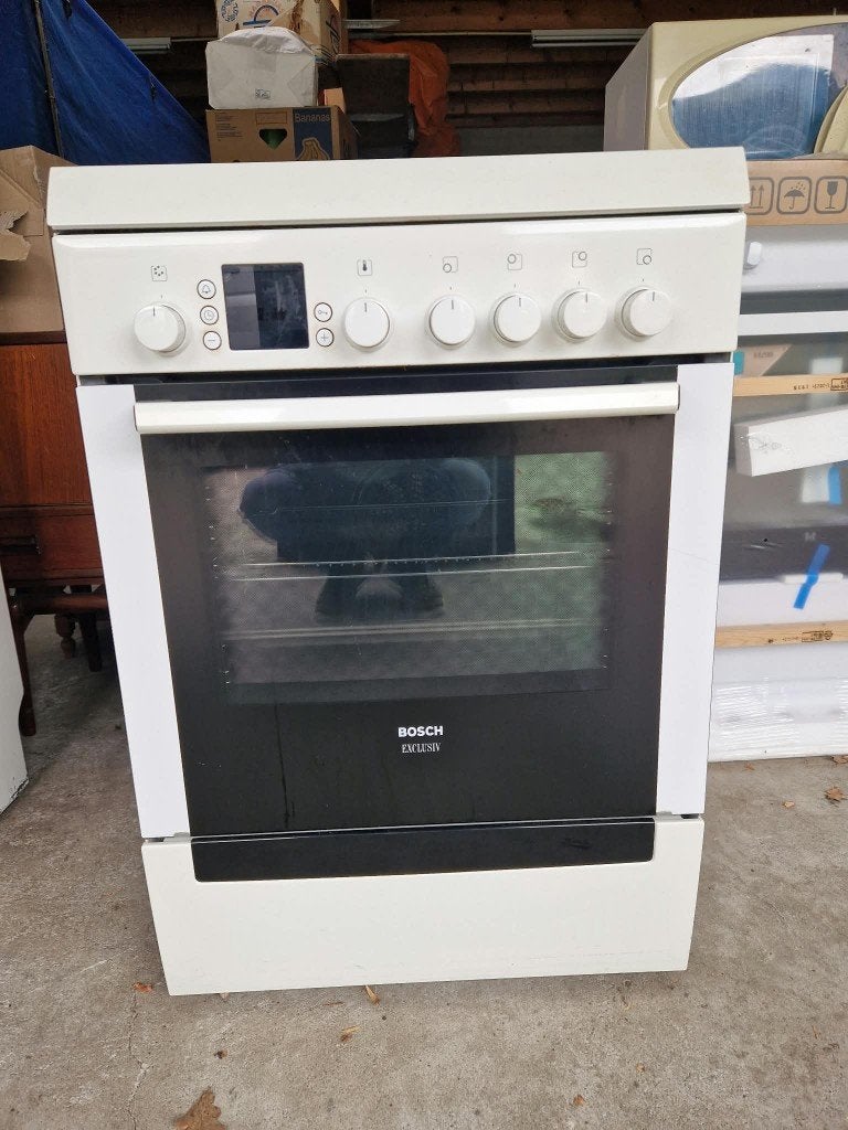 Te koop Gasfornuis Bosch, Ophalen, Gebruikt, 4 kookzones, Gas