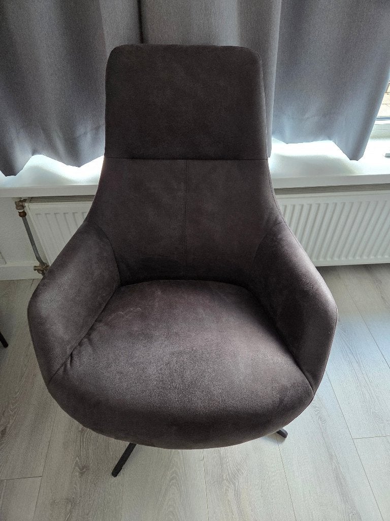 Malmedy fauteuil  antraciet, Huis en Inrichting, Fauteuils, Ophalen, Kunststof, Nieuw, 75 tot 100 cm