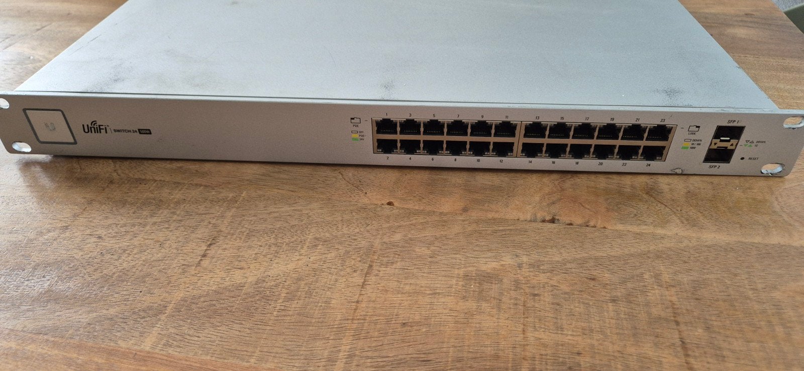 Ubiquiti UniFi Switch US-24-500W - 24-poorts PoE+ Gigabit, Ophalen of Verzenden
