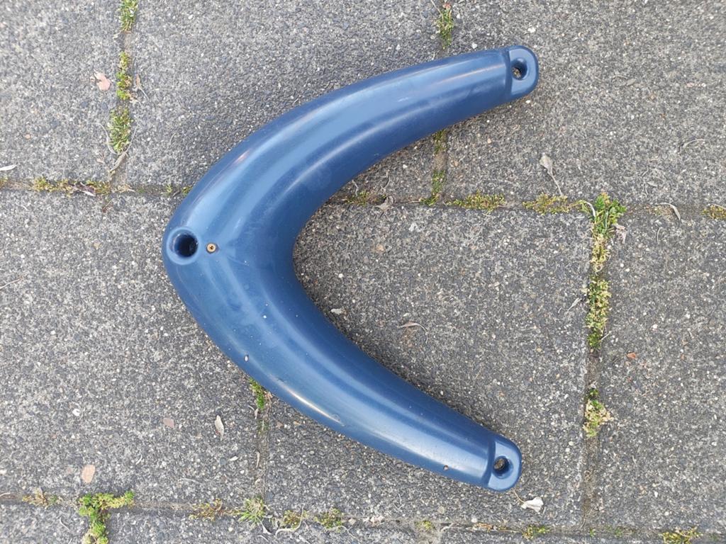 Boegfender blauw, bootfender, stootwil, Ophalen of Verzenden