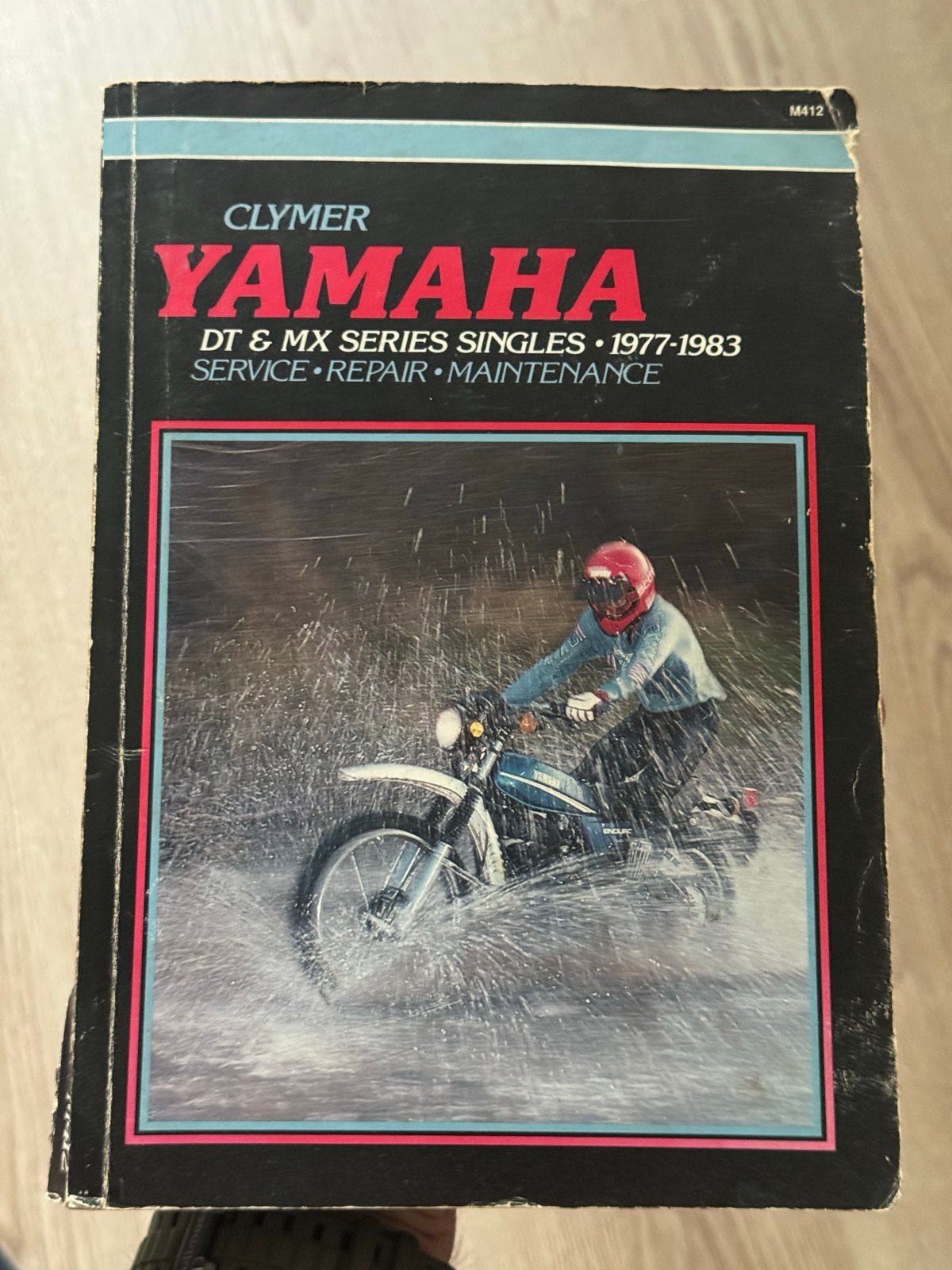Clymer Yamaha DT & MX Series Singles Reparatiehandboek, Ophalen of Verzenden, Yamaha