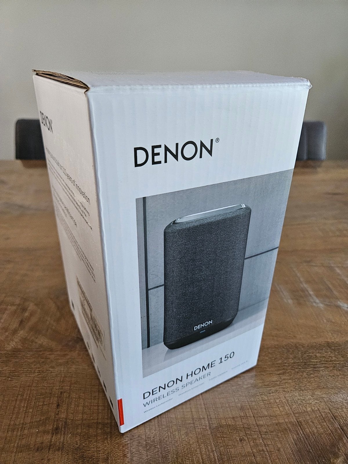 Denon Home 150 zwart, nieuw in gesealde doos.