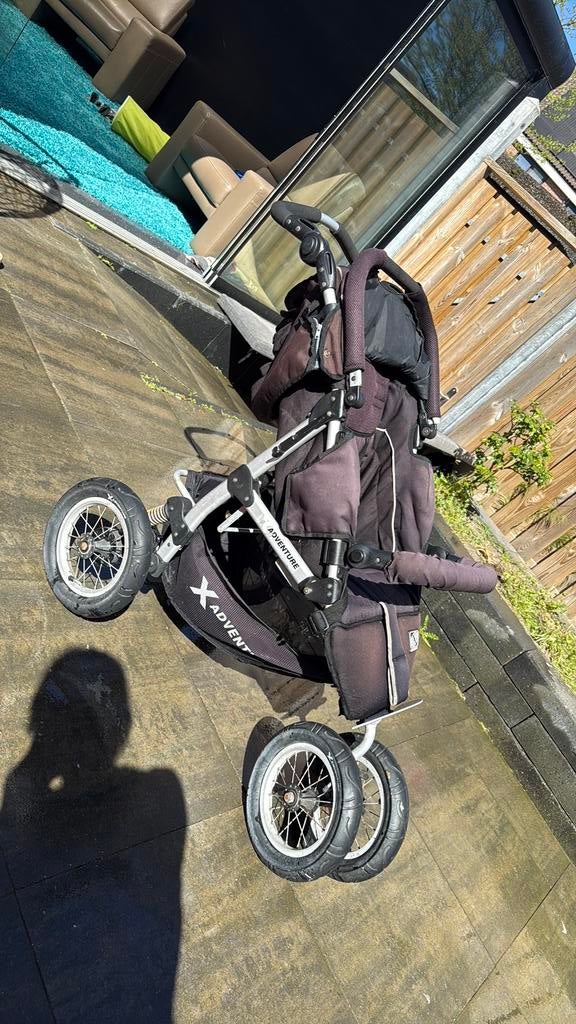 Kinderwagen, Kinderen en Baby's, Kinderwagens en Combinaties, Gebruikt, Verstelbare duwstang, Ophalen, Kinderwagen
