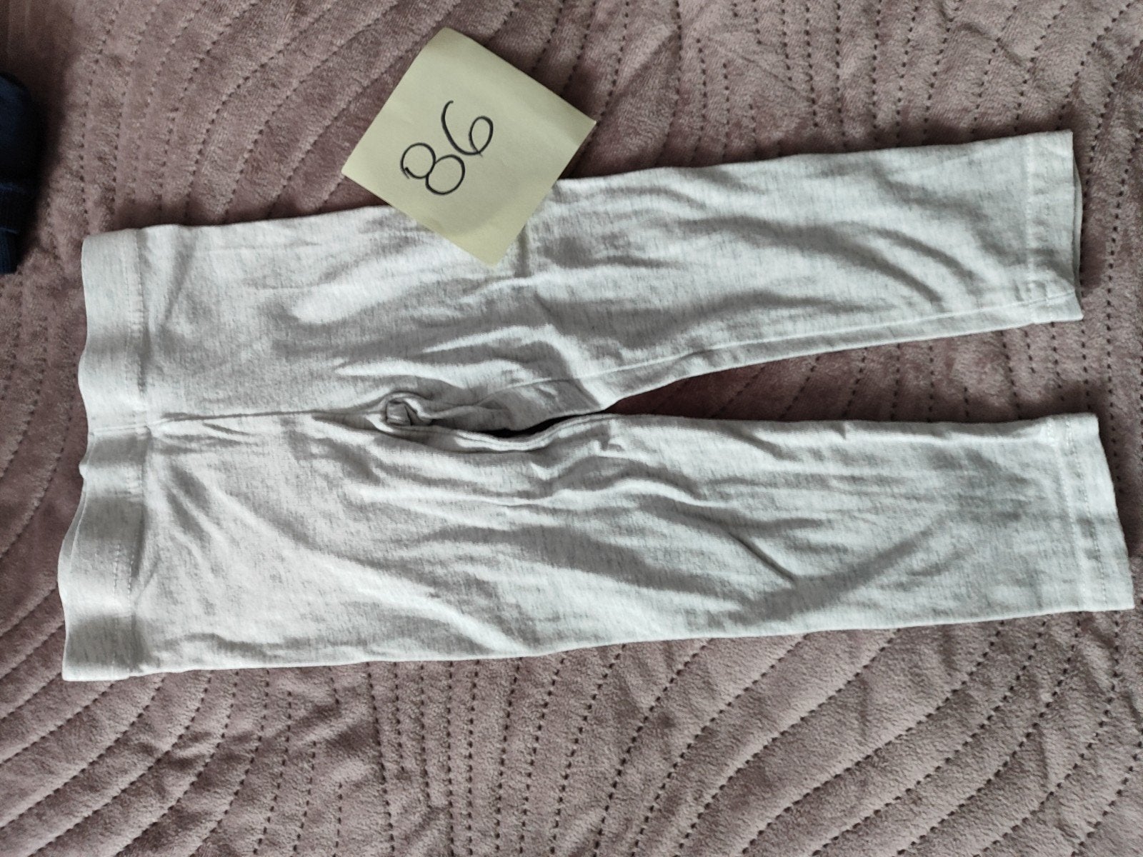2-pack Leggings Maat 86, Kinderen en Baby's, Babykleding | Maat 86, Ophalen, Gebruikt, Broekje, Meisje