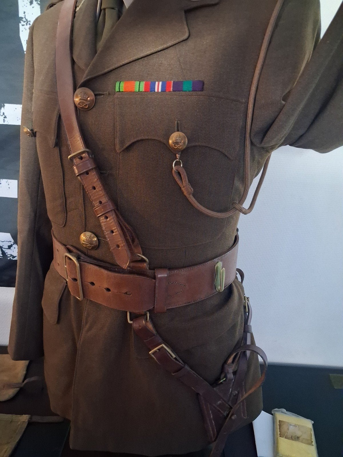 Uniform southstaffordshire, Verzamelen, Militaria | Tweede Wereldoorlog, Ophalen of Verzenden, Nederland, Kleding of Schoenen