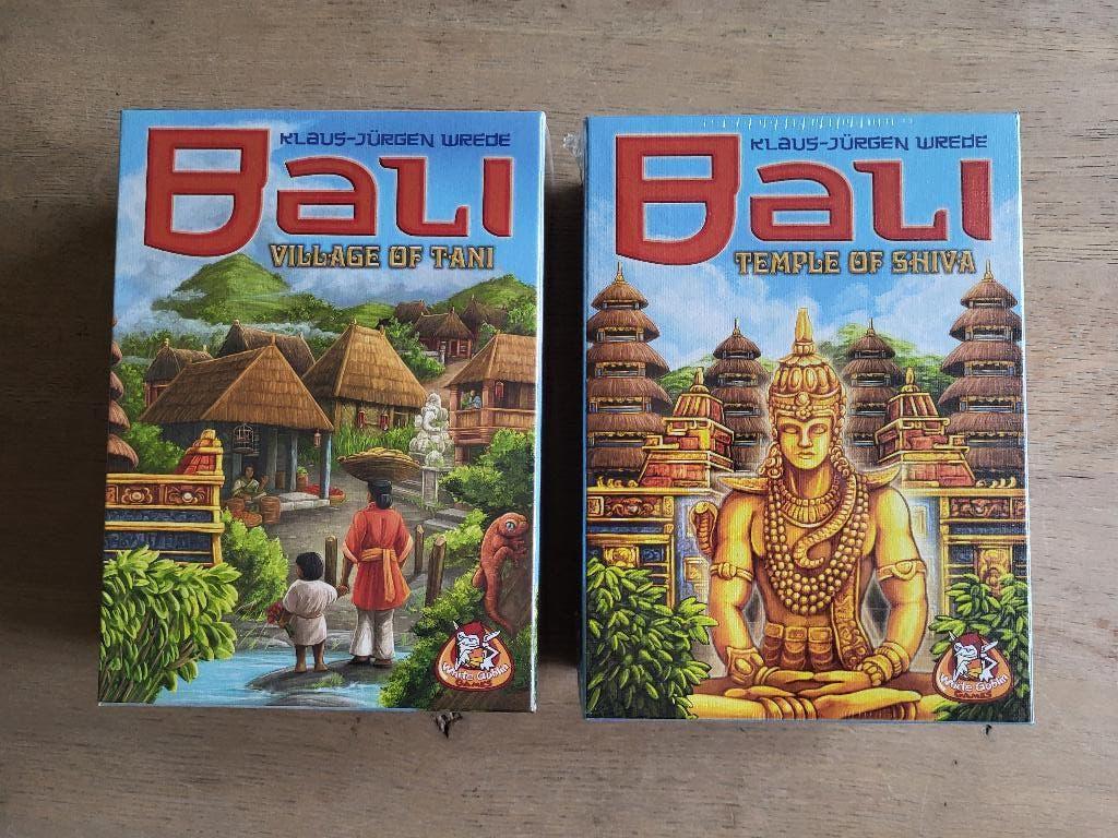 spel uitbreidingen bali Village of tani en temple of shiva, Een of twee spelers, Ophalen of Verzenden, Nieuw