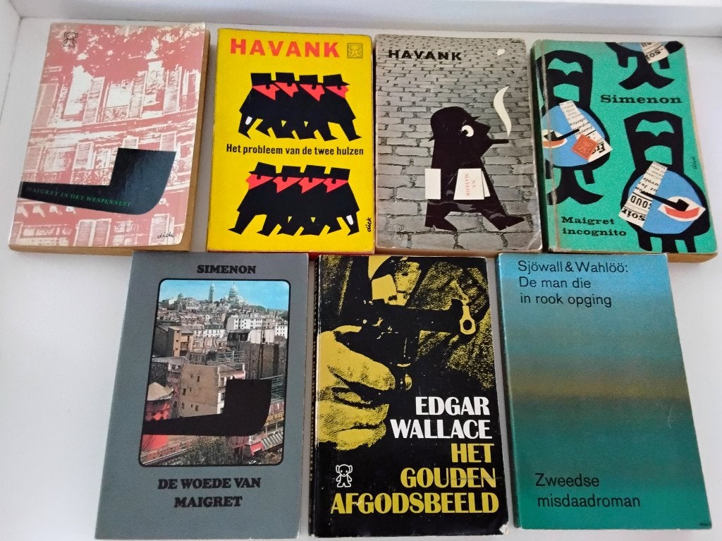 Zwarte beertjes detectives - 7x - per stuk of in 1 koop, Boeken, Ophalen of Verzenden, Gelezen