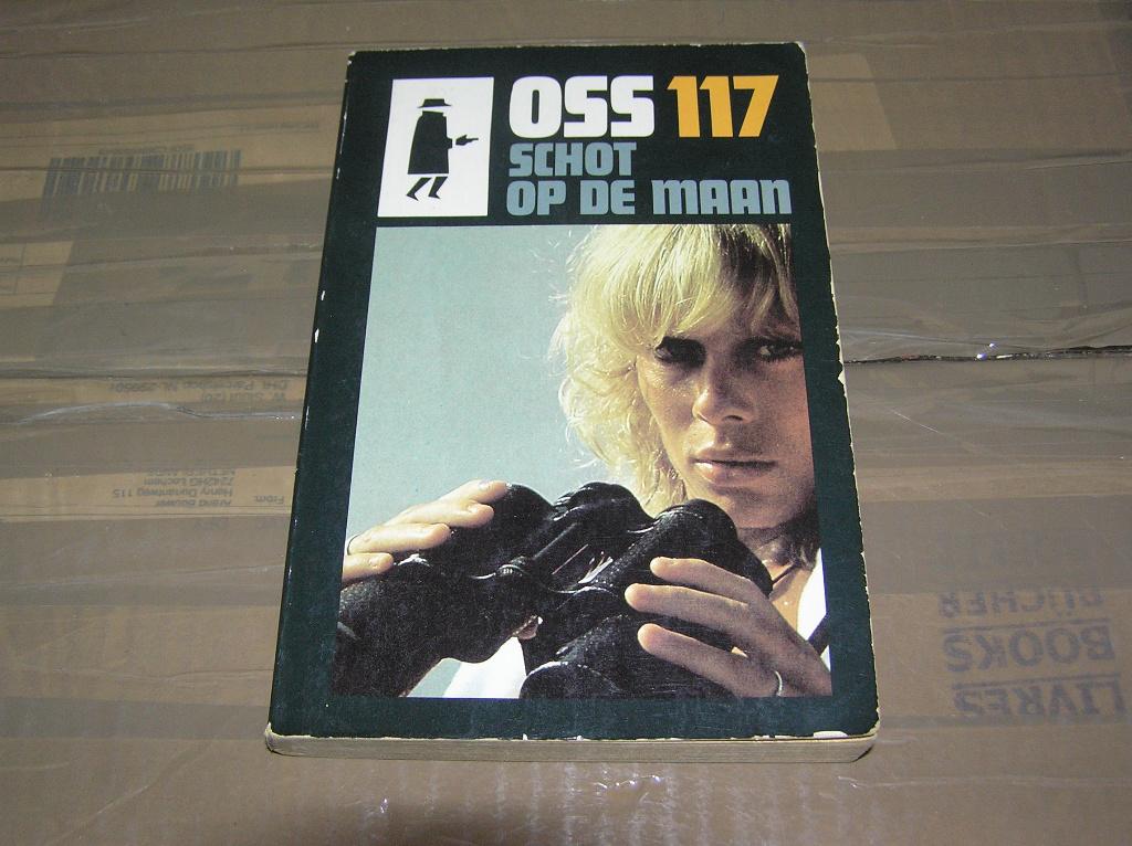 Schot op de Maan(1) -Jean Bruce, Boeken, Detectives, Gelezen, Ophalen of Verzenden