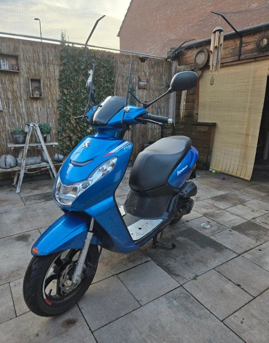 peugeot kisbee RS 2021 BLAUW 4t, Ophalen, Benzine, Overige modellen