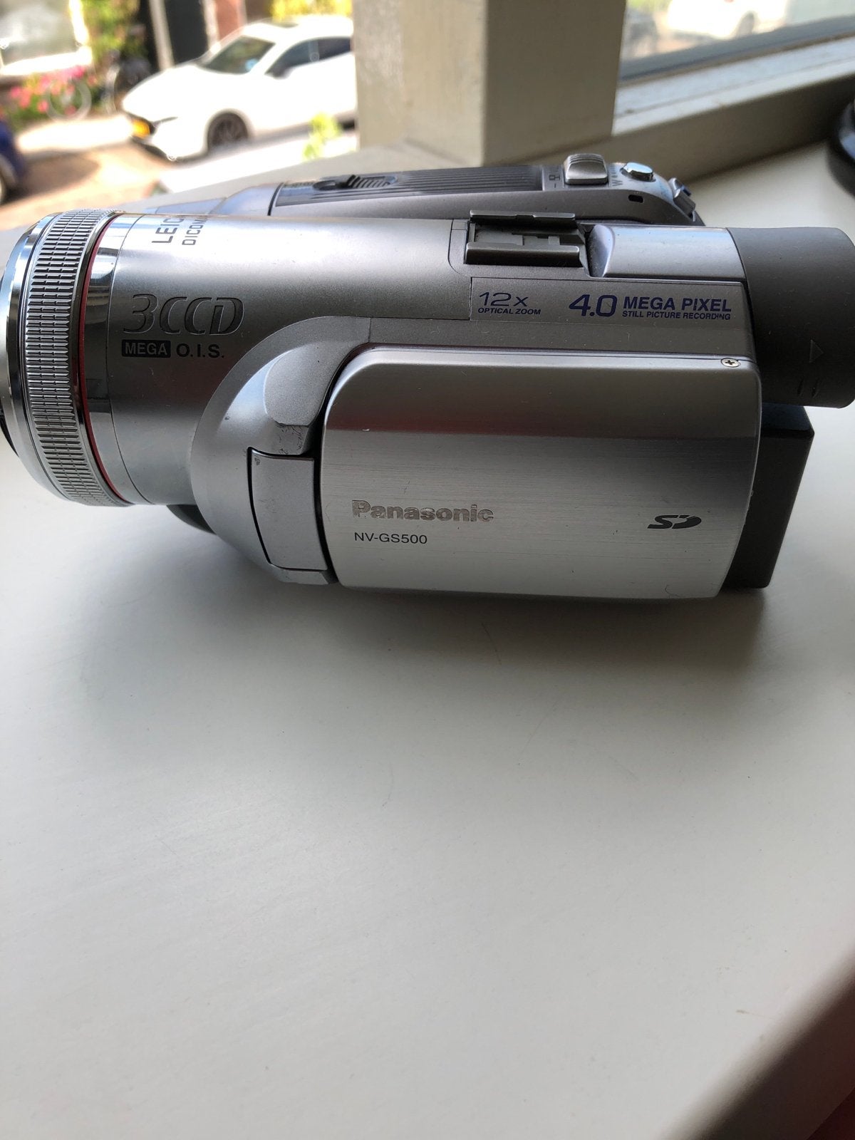 Panasonic NV-GS500 Mini DV Camcorder met Leica Dicomar lens, Gebruikt, Panasonic, Overige soorten, Ophalen of Verzenden