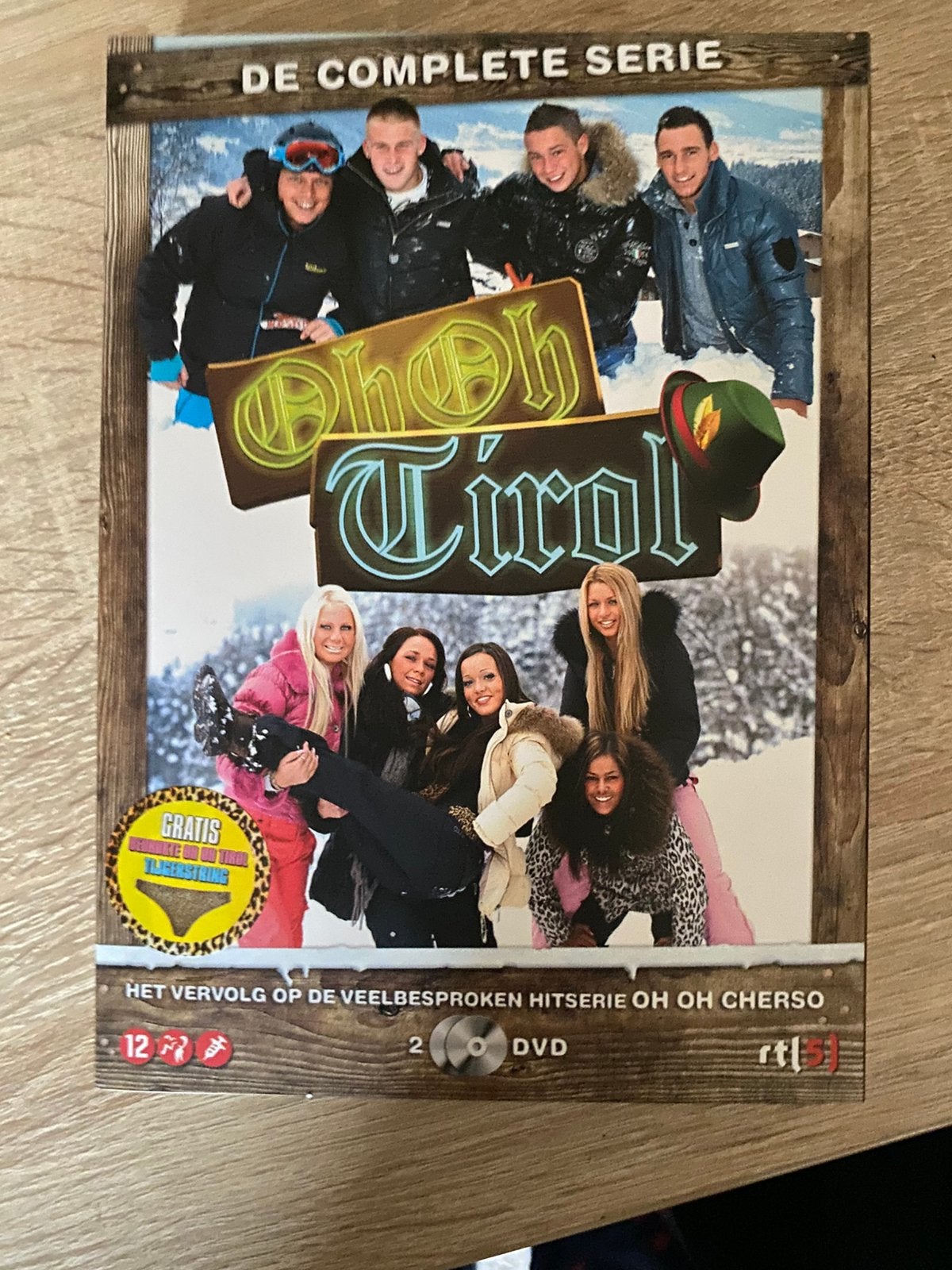 Oh Oh Tirol dvd box, Cd's en Dvd's, Dvd's | Tv en Series, Verzenden, Overige genres, Nederlands, Zo goed als nieuw