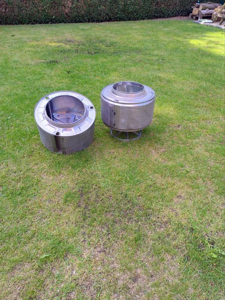 Mooie vuurkorf van wasmachine trommel, diverse modellen, Tuin en Terras, Vuurkorven, Ophalen of Verzenden, Nieuw